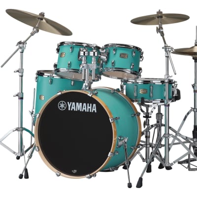 Yamaha Stage Custom 5-Piece Shell Kit - Surf Green