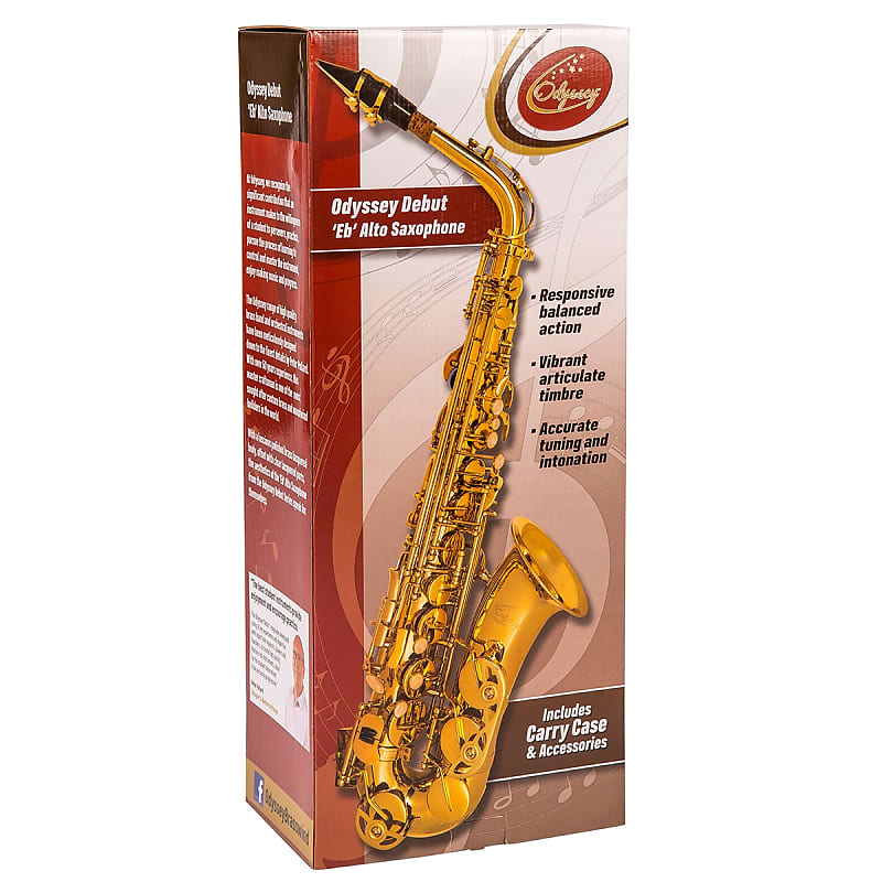 Glory Gold Laquer E Flat Alto Saxophone - With Accessories