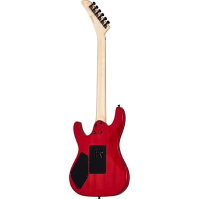 Kramer - Striker - Electric Guitar - Figured HSS - Laurel Fingerboard - Floyd Rose Special - Transparent Red image 4
