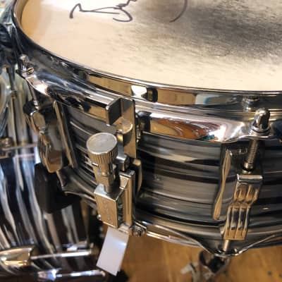 Bun E. Carlos’s Cheap Trick Signed, Sgt. Pepper, Ludwig, Zildjian 2007 Black Oyster Maple Classic. image 6