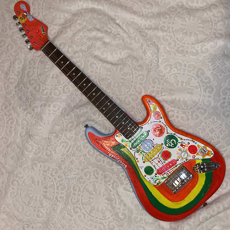 Squier custom mini Stratocaster | Reverb