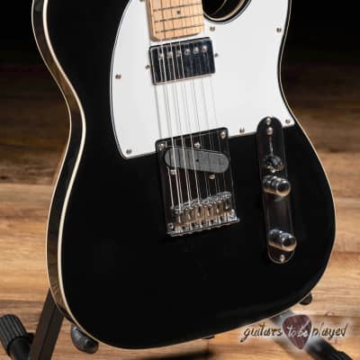 ESP LTD Ron Wood Signature Seymour Duncan Guitar w/ Case – Black image 3
