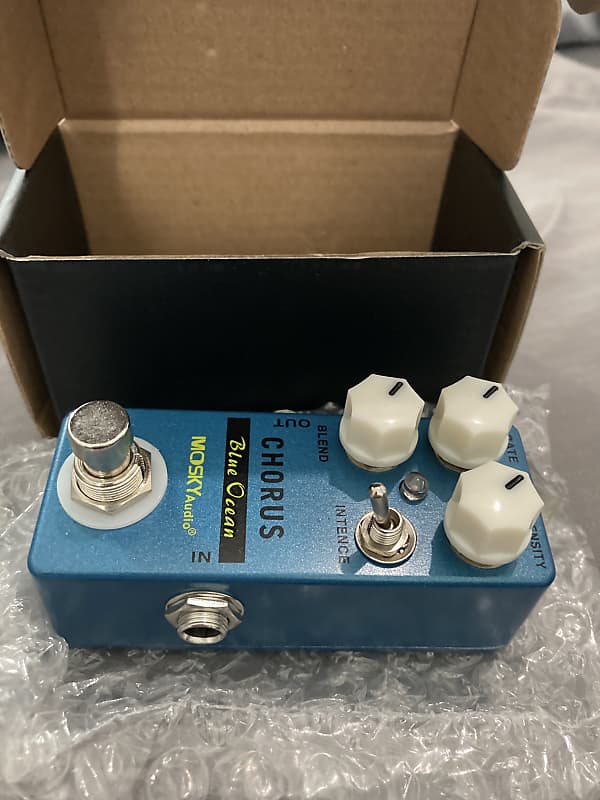 Mosky Audio Blue ocean chorus vibrato mini guitar pedal ce-1 | Reverb