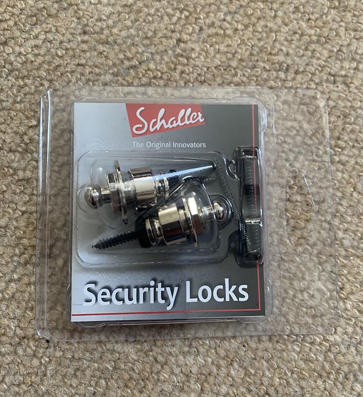 Schaller Security Strap Lock Set Reverb