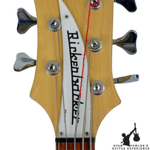 1999 Rickenbacker 4003/5 5 String Left Handed Maple Glo image 6