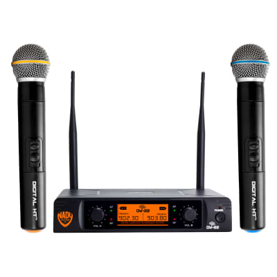 Gemini GDX 2000M Digital Wireless Dual Microphone System Reverb