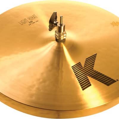 Zildjian K0923 15" K Light HiHat Cymbal Pair image 1