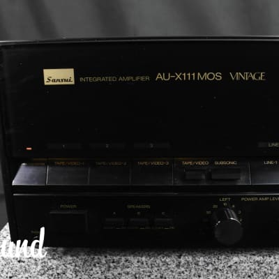 Sansui AU-X111 MOS Vintage Integrated Amplifier in Very Good Condition image 4