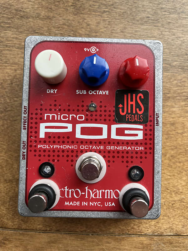 JHS Electro-Harmonix Micro Pog with 