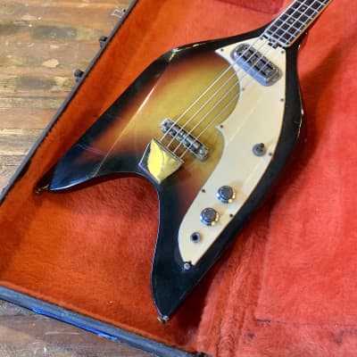 EKO Rokes bass guitar c 1965 Sunburst original vintage Vox Italy | Reverb