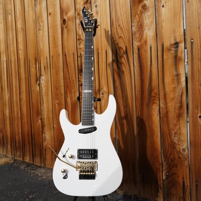 ESP LTD Mirage Deluxe '87 - Snow White Left Handed 6-String Electric Guitar (2023) image 3