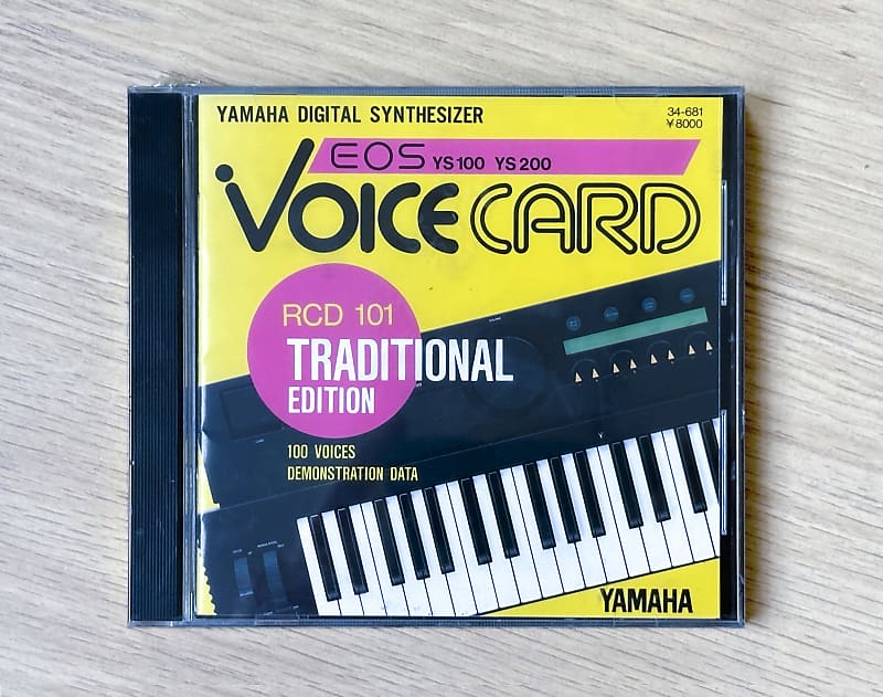 デッドストック品YAMAHA EOS ボイスカードRCD101 102 103 デッドストック品YAMAHA EOS ボイスカードRCD101 102 103 Vol.15