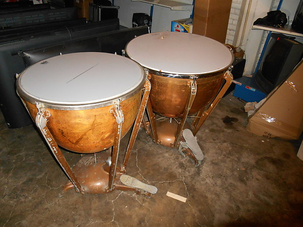 Ludwig WFL Dresden 1960 s Tympani Kettle drums