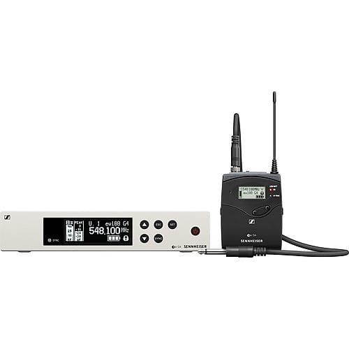 Sennheiser ew 100 G4 Wireless Instrument System with Ci 1 Guitar Cable A: (516 to 558 MHz) image 1