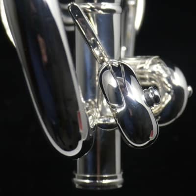 New Adams Sonic Model Professional Bb Trumpet in Silver Plate! image 13