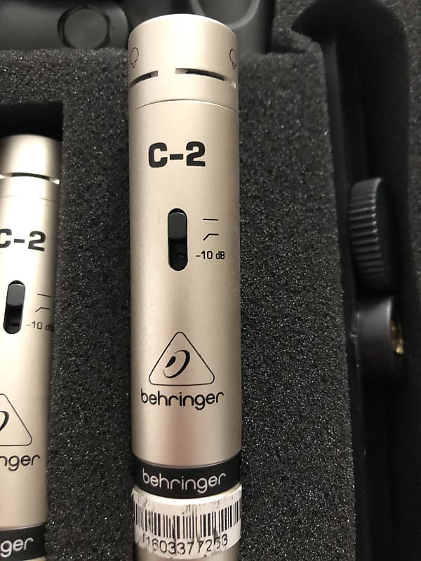 Behringer C2 condenser mics Reverb