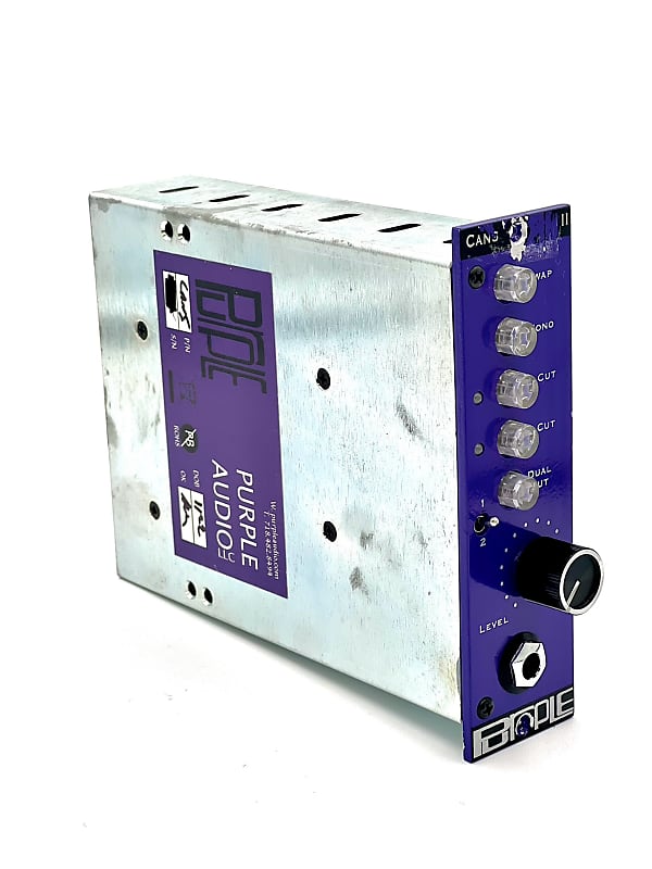 Purple Audio Cans II 500 Series Headphone Amplifier Module 2019 - Purple image 1
