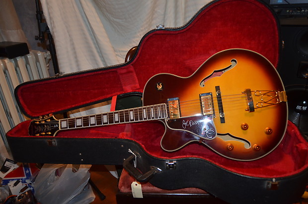 Epiphone Joe Pass Emperor II sunburst left handed