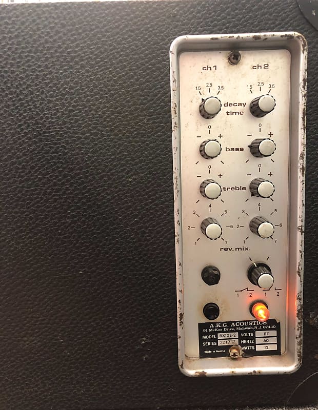 AKG BX10 Spring Reverb (Listen!) Reverb