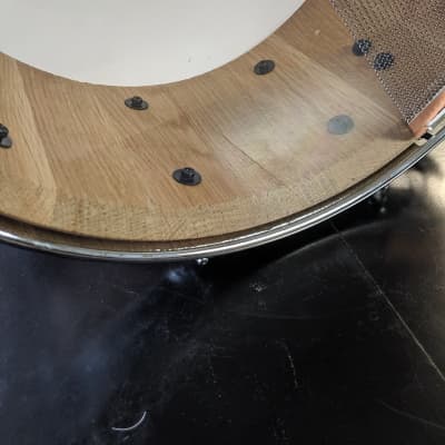 Holloman Custom Drums 6.5" x 14" White Oak Snare  Semi Gloss image 8
