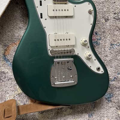 Fender / Partscaster Jazzmaster 2018 Metallic Sherwood Green - Fender USA Pure Vintage '65 pups image 6