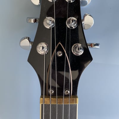 Electric Guitar Custom Made 2023 - Gloss Black Nitrocellulose, Clear Nitrocellulose image 4