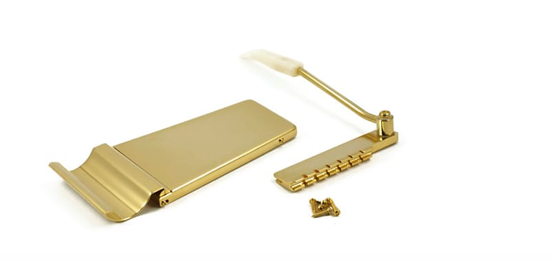 ギター Epiphone Guitar Vibrola Tailpiece Logo P Engraved Vibrola Tremolo Maestro Tailpiece GOLD Epiphone