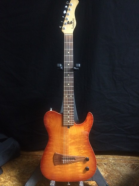 Sadowsky Electric Nylon String Guitar 1994 Sunburst image 1