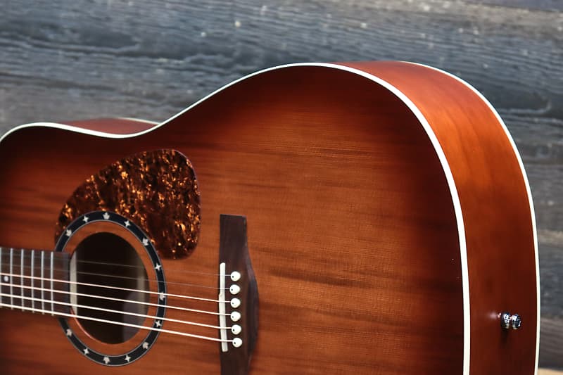 Norman Protege B18 Cedar Tobacco Burst Dreadnought | Reverb