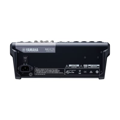 Yamaha MG12X CV 12-Channel Analog Audio Mixer image 4