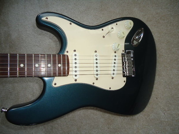 Fender American Standard Stratocaster E9 1989 Gun Metal Blue! | Reverb