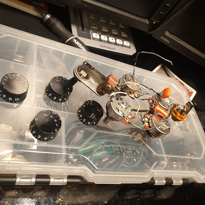 Alpha Pots / Gibson SG Electronics Prewired Reverb