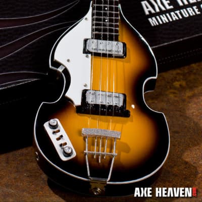 Axe Heaven #PM-025 - Paul McCartney Violin Bass Miniature Guitar Collectible image 2