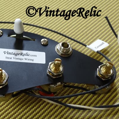 Upgrade wiring kit Pre-wired fits Fender Stratocaster Orange Drop cap CTS pots image 5