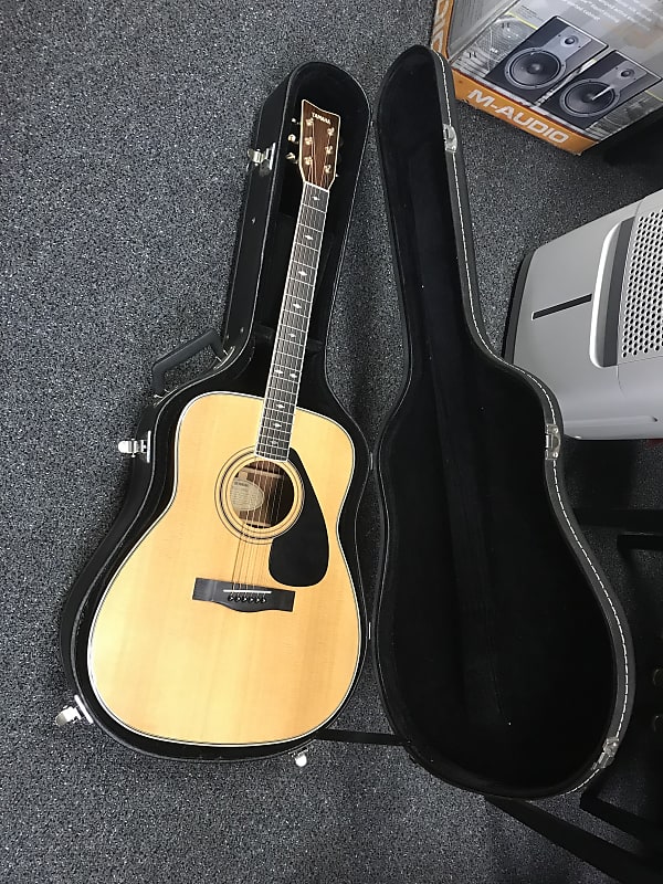 Yamaha FG375Sii acoustic vintage dreadnought guitar 1980s excellent condition with original vintage image 1