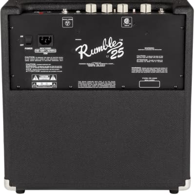 Fender Rumble 25 V3 25-Watt 1x8" Bass Combo Amp image 2