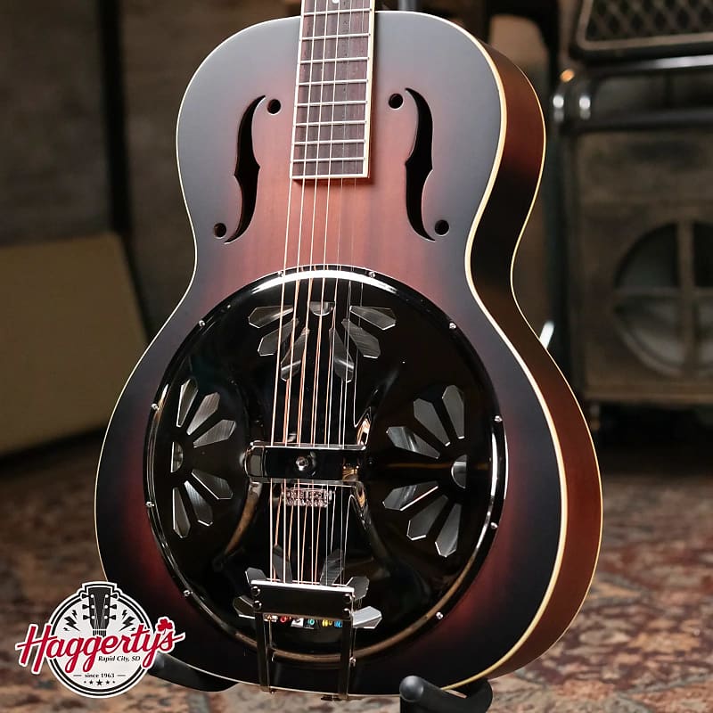 Gretsch G9241 Alligator Biscuit Round-Neck Resonator Guitar image 1
