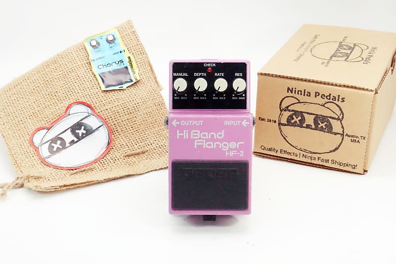 Boss HF-2 Hi Band Flanger | Vintage 1985 (Made in Japan) | Fast Shipping!