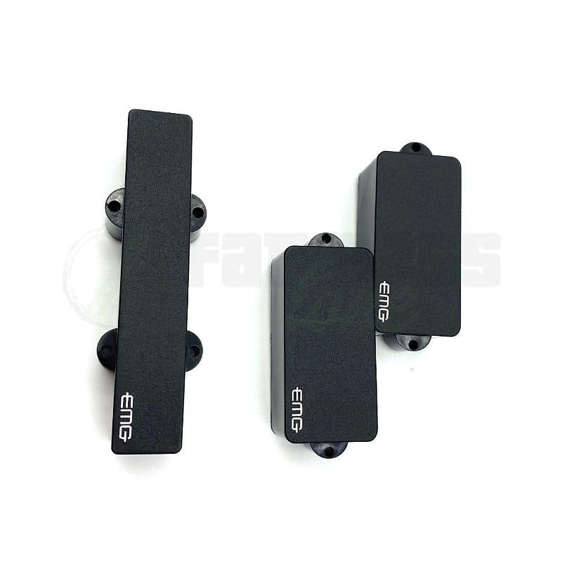 EMG PJ Set Black 4 String Bass Pickup Set - FREE STRINGS