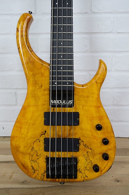 Modulus Quantum 5 string bass EXCELLENT!-used rare bass guitar for sale