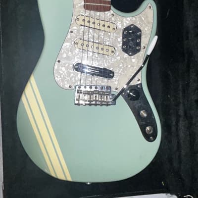 Fender Deluxe Series Cyclone II 2003 - 2006 - Daphne Blue - Modified, Barely Used & Case Included for sale