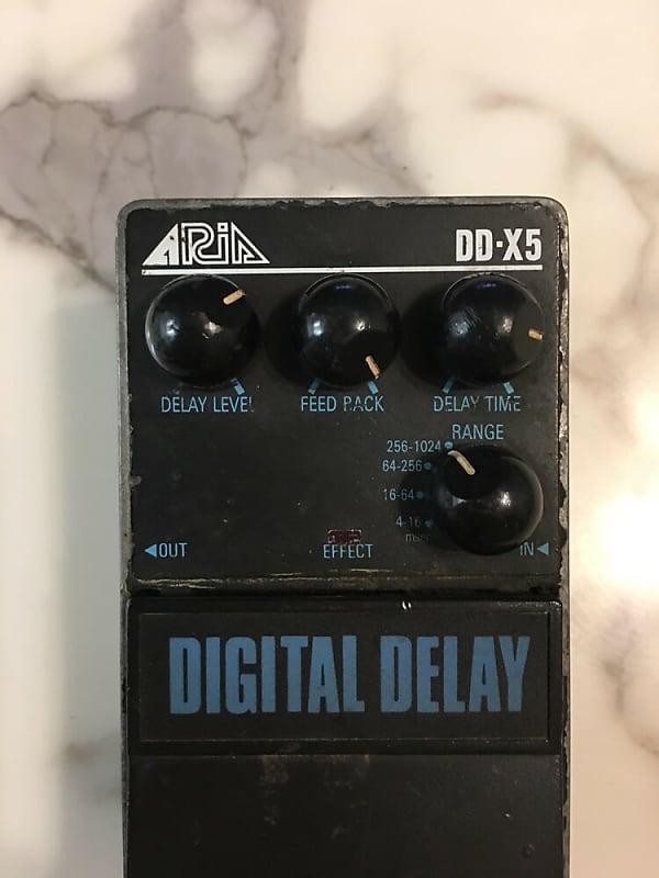 お得な情報満載 Delay Digital DD-X5 Aria 4-Modes Effect Guitar Vintage Rare ギター