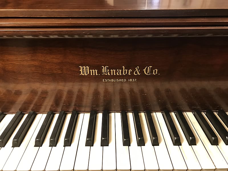 Knabe 5 8 Medium Grand Piano 1928 Walnut Reverb