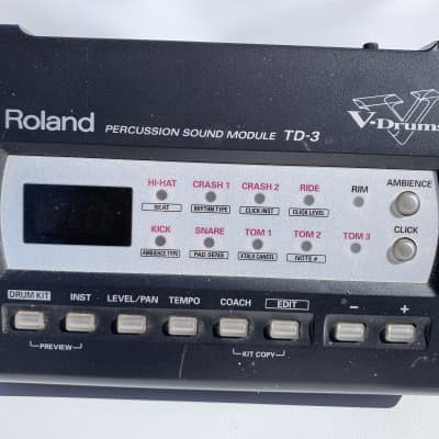 Roland TD-3 Drum Sound Module 2004 - 2009 - Black