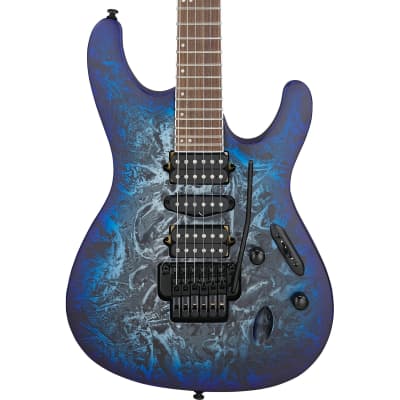 Ibanez Prestige RG1527 CB 2004 Cosmic Blue (Purple) 7 String | Reverb