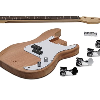 Haze Solid Body Electric Bass Guitar DIY Kit |B303DIY