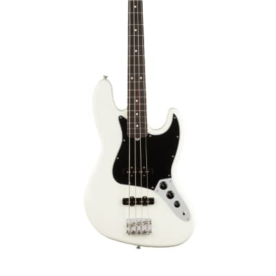 Used Fender American Performer Jazz Bass - Arctic White w/ Rosewood FB image 3