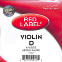 Super-Sensitive Red Label - 4/4 Violin D String MED