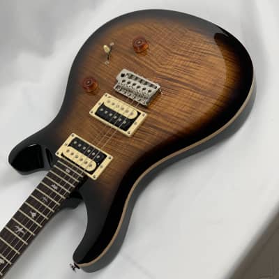 PRS Paul Reed Smith SE Custom 24 Electric Guitar Black Gold Burst + PRS Gig Bag BRAND NEW image 8