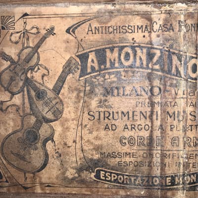 Classical Guitar Antonio G. Monzino 1890's / 1910's image 17